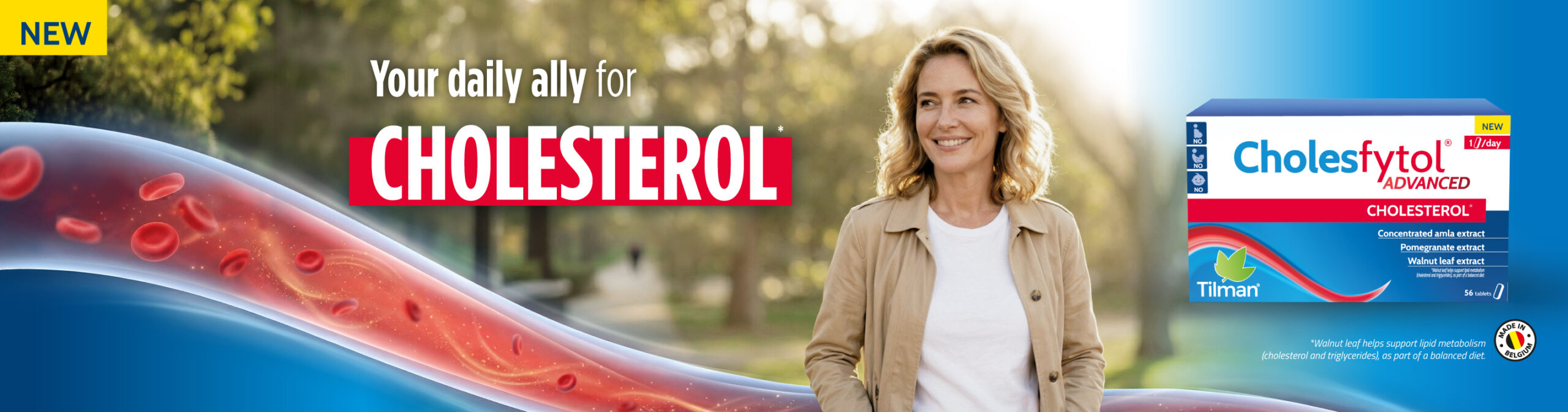 Cholesfytol ADVANCED — your daily ally for cholesterol