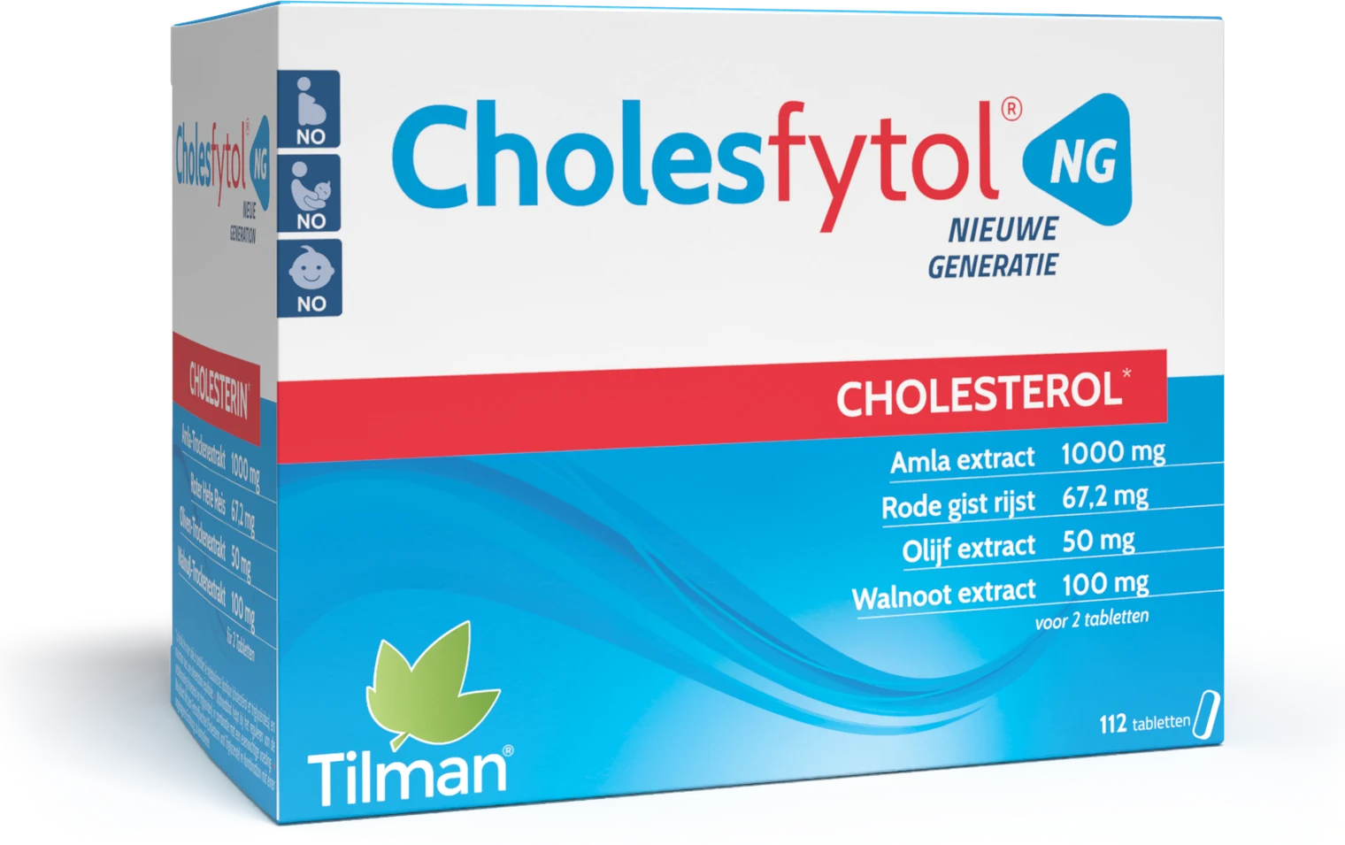 Doosje Cholesfytol® NG 112 tabletten